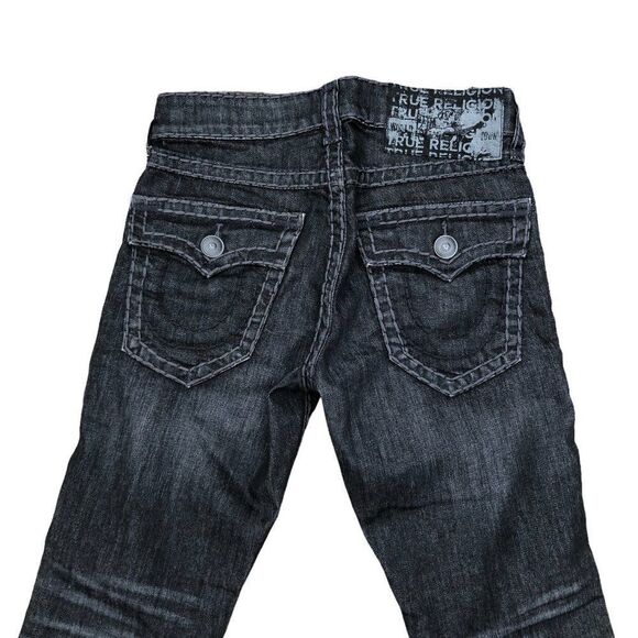 Vintage True Religion Jeans Size 29 Ricky Relaxed Straight Gray - Picture 5 of 10